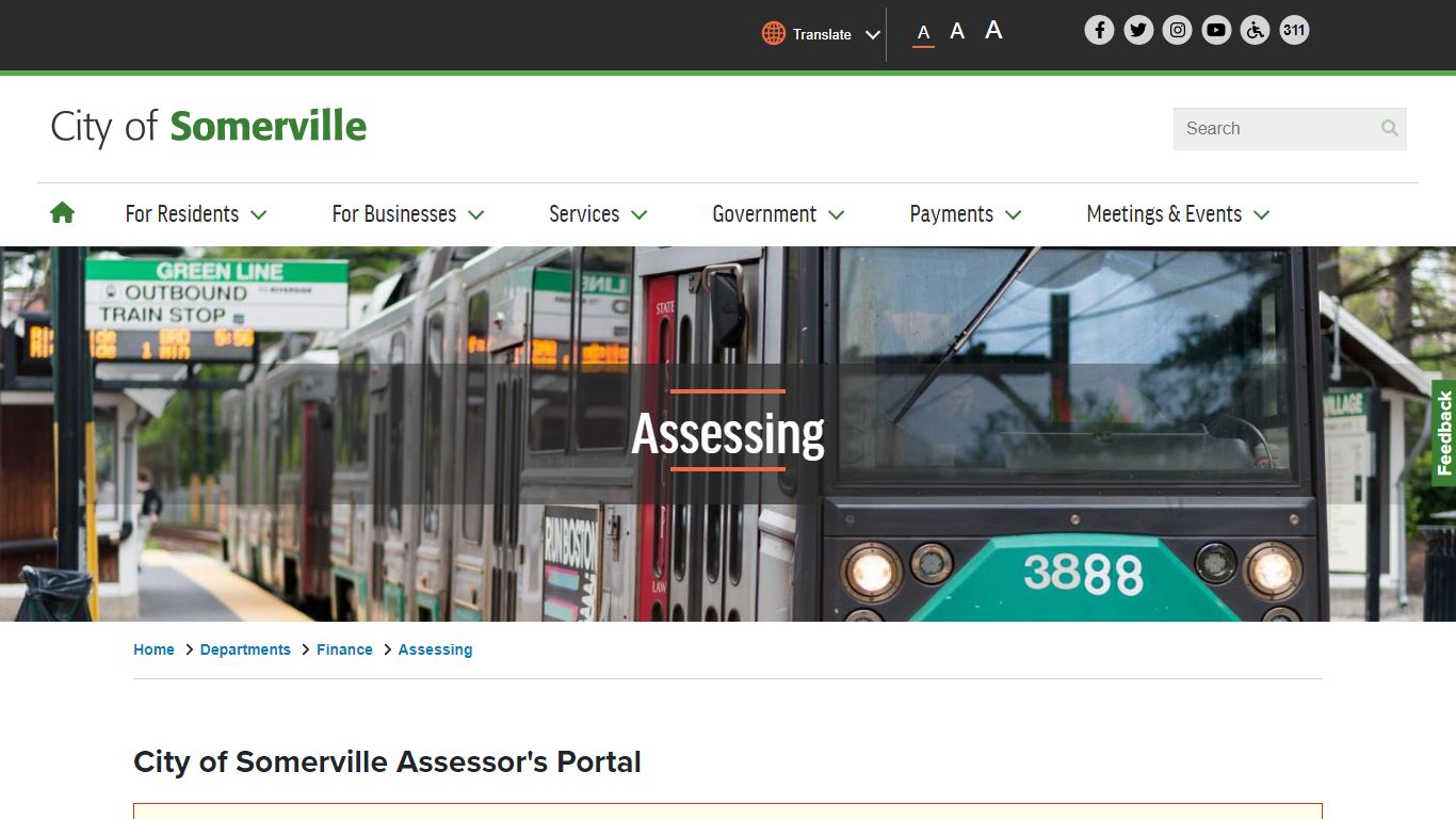Assessing | City of Somerville